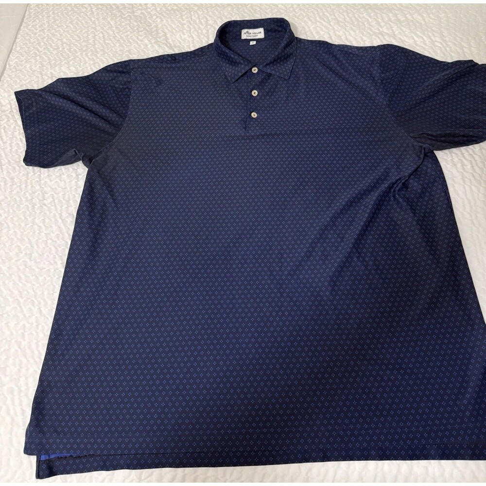 Peter Millar Blue Summer Comfort polo XL